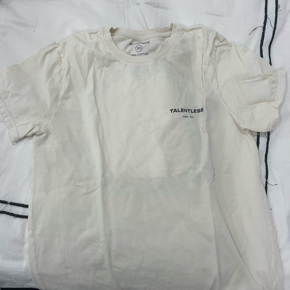 Talentless Cream T-Shirt